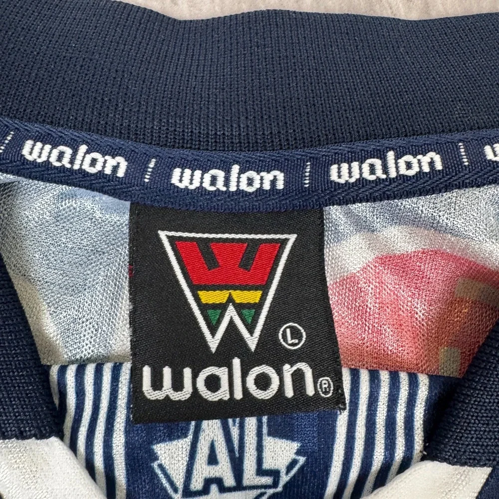 Alianza‎ Lima Club Soccer Jersey Mens Large Blue Home Football Shirt Kit 1999